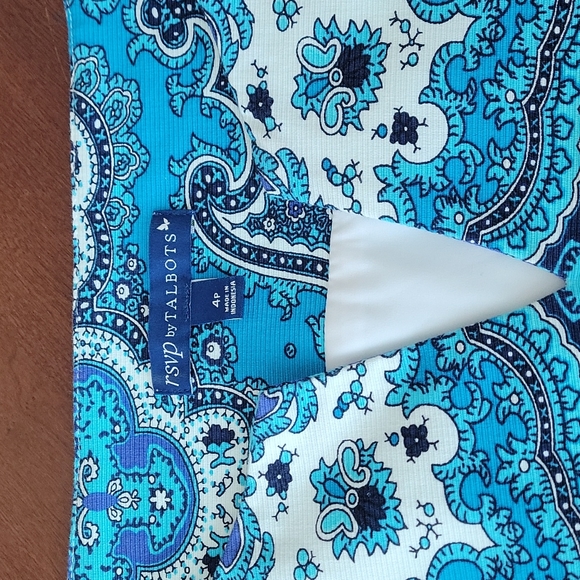 Sleeveless Talbots Top, size 4P - Picture 4 of 5